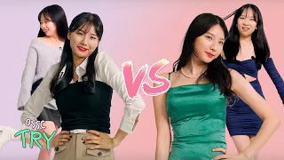 Korean Girls Show What They Actually Wear VS Western Party Dress | 𝙊𝙎𝙎𝘾
