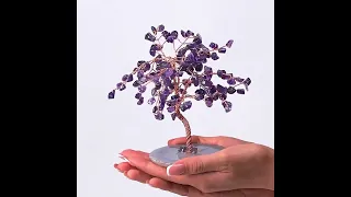 Chakra Gemstone Tree, Handmade Lucky Tree