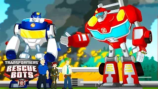 Fire Downtown! | Transformers: Rescue Bots | FULL Episodes | Kids Cartoon | Transformers Kids