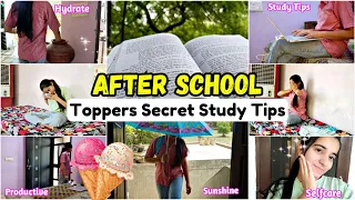 SUMMER AFTER SCHOOL ROUTINE/Toppers Secret Study Tips