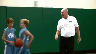 Layup Drills for Youth Basketball | Reverse Mikan Competition by George Karl