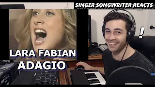 Lara Fabian - ADAGIO | Singer Songwriter REACTION | From Lara with Love