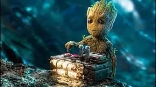 Cute Groot Is Growing And Having Fun On Many Planets | Movie Summarised In Hindi/Urdu | #groot#cute