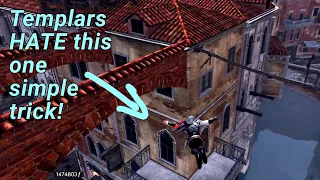 Assassin's Creed 2 Parkour | Showing off my secret balcony swan dive trick