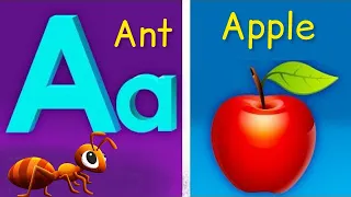 Phonics Song 2 with TWO Words in 3D - A For Airplane - ABC Alphabet Songs with Sounds for Children