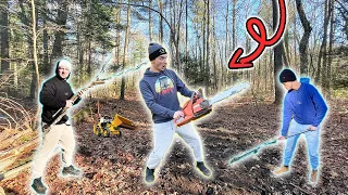 We Built A Disc Golf Course In My Backyard! | Hole #2 DDC Day 30