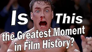 Is this Greatest moment in Cinematic History? / Van Damme blinded in Bloodsport by Chong Li