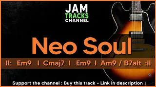 Neo Soul - Smooth Jazz Guitar Backing Track in Em