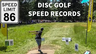 COMPILATION OF THE FASTEST DISC GOLF DRIVES RECORDED WITHIN TOURNAMENTS -  [FOREHAND AND BACKHAND]