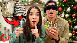 My Wife Pranked Me (CANDY CANE CHALLENGE)