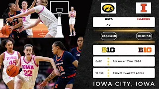 No. 4 Iowa vs Illinois | Big Ten | 2.25.24