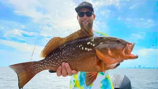 I had to THROW it BACK! Bottom Fishing in MIAMI | CATCH CLEAN COOK