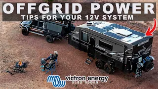 OFF GRID POWER IN A CARAVAN-TIPS