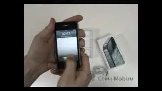 Видео обзор китайского iphone 4G