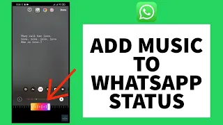 How To Add Music To WhatsApp Status (2023) New Update