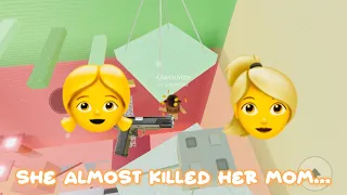 SHE ALMOST K!ILLED HER MOM... | ROBLOX STORYTIME 😝😎😏