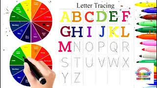 ABC alphabets tracing | how to write | Alphabet tracing Upper and lower | abc | nursery rhymes