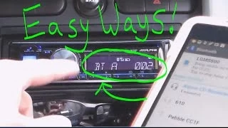 EASY WAYS TO CONNECT PHONE TO CAR STEREO / RADIO