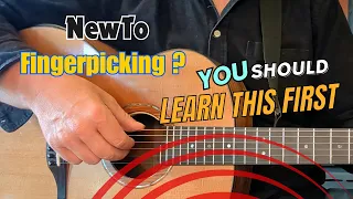 New To Fingerpicking? You should learn this first. Free Beginners Guitar Tutorial.