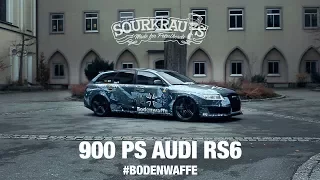 900 PS Audi RS6 - BODENWAFFE / (engl.sub)