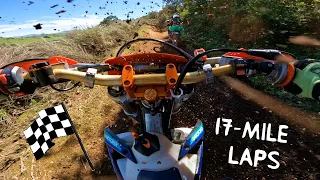 Racing the Phantom Hare Scramble - 2024 (Hollister Hills)