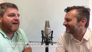 What is cosmological redshift? Alas Lewis & Barnes