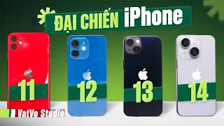 So sánh iPhone 11, iPhone 12, iPhone 13 và iPhone 14: Lên đời sao cho đáng tiền?