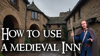 What happens when you visit a medieval inn?