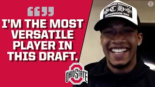 Garrett Wilson Reflects on Times at Ohio State Ahead of the 2022 NFL Draft [FULL Interview] | CBS…