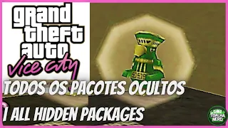 GTA Vice City Definitive Edition | Localização De Todos Os Pacotes Ocultos | All Hidden Packages