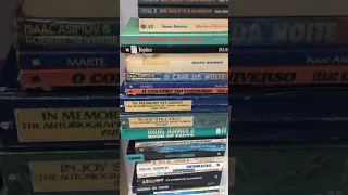 Minha Coleção de Livros do Isaac Asimov