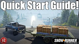 SnowRunner: NEW SEASON 10 DLC OUT NOW! HOW TO GET STARTED! (Quick Start Guide)