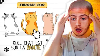 CES ÉNIGMES M'ONT RENDU FOU ! 🥵 (les pires énigmes)