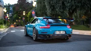 Porsche 991 GT2 RS - LOUD Accelerations, Revs & Driving in Monaco !