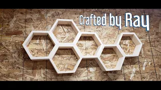 Hexagon Shadow Box (Shelf)