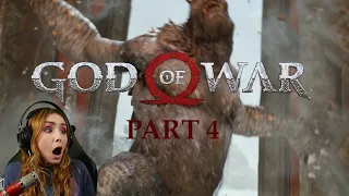 God of War - Blind First Playthrough in 4K Part 4 - First Ogre Boss Fight Encounter