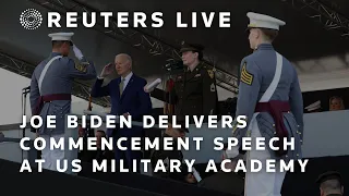 LIVE: Biden delivers commencement speech at US Military Academy