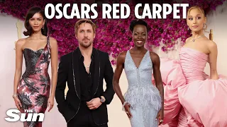 Hollywood's biggest stars hit the Oscars Red Carpet
