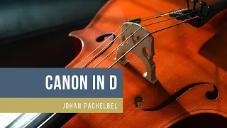 Canon in D by J. Pachelbel for 4 cellos (1653 - 1706)