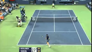 Golubev amazing backhand