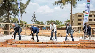 Inside the Groundbreaking ceremony for Zaria Court Kigali