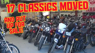 17 Classic Japanese Motorcycles Transported for Sale #classic