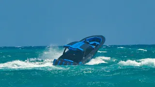 Playing with Fire ! Adrenaline Reaper 47 in Nasty Waves (Jupiter Inlet)