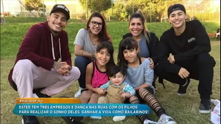 Conheça a linda história da “Família Dança”, que sobrevive dançando nos faróis de Porto Alegre