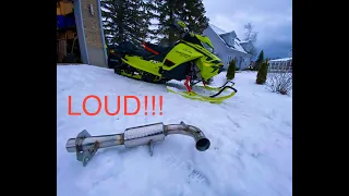 Ski-Doo 850 MBRP RACE Exhaust Install