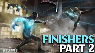 Marvels Spider-Man 2 | Finishers | Takedowns | Part 2