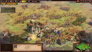 Age of Empires II DE MBS: Invasión goda y lluvia de flechas China