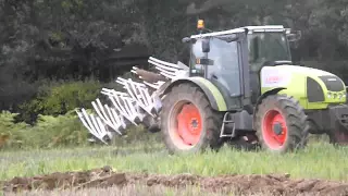 Ploughing with Claas Celtis 456 RX