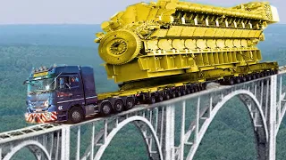 Dangerous Idiots Biggest Oversize Dump Truck & Heavy Equipment Excavator Extreme Idiot Fails Skills