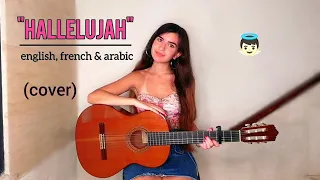 "Hallelujah" in english, french, and arabic